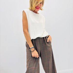 Top Sans Manches en viscose