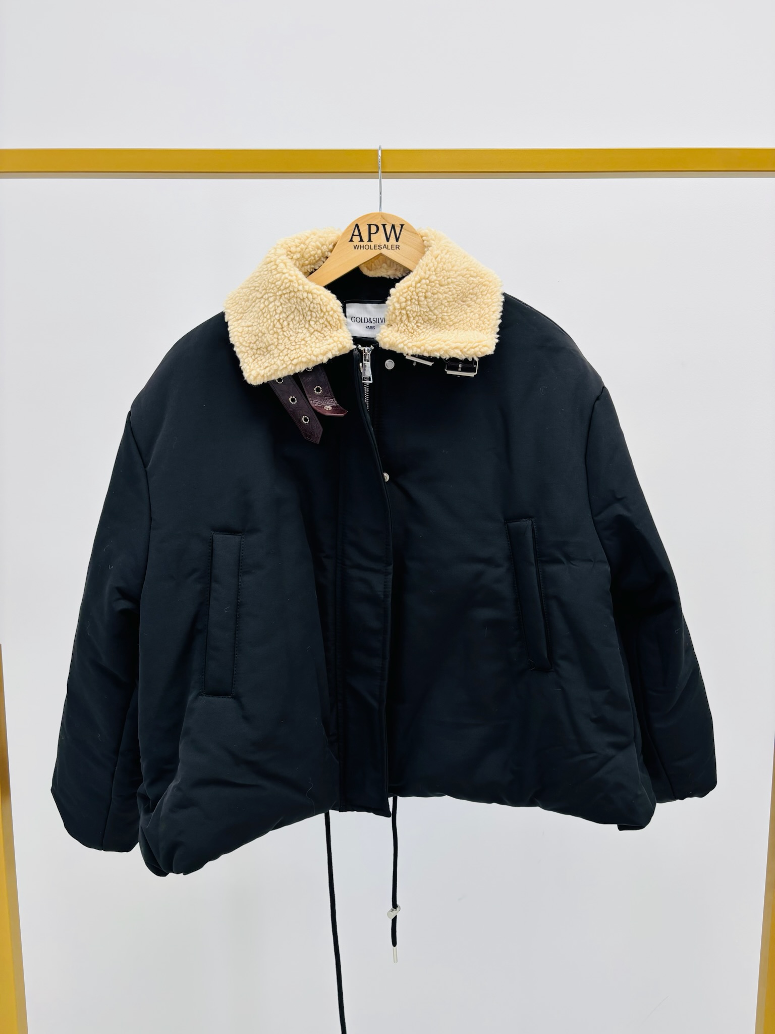 Blouson Aviateur col amovible – OSCAR by Gold&Silver – Image 5