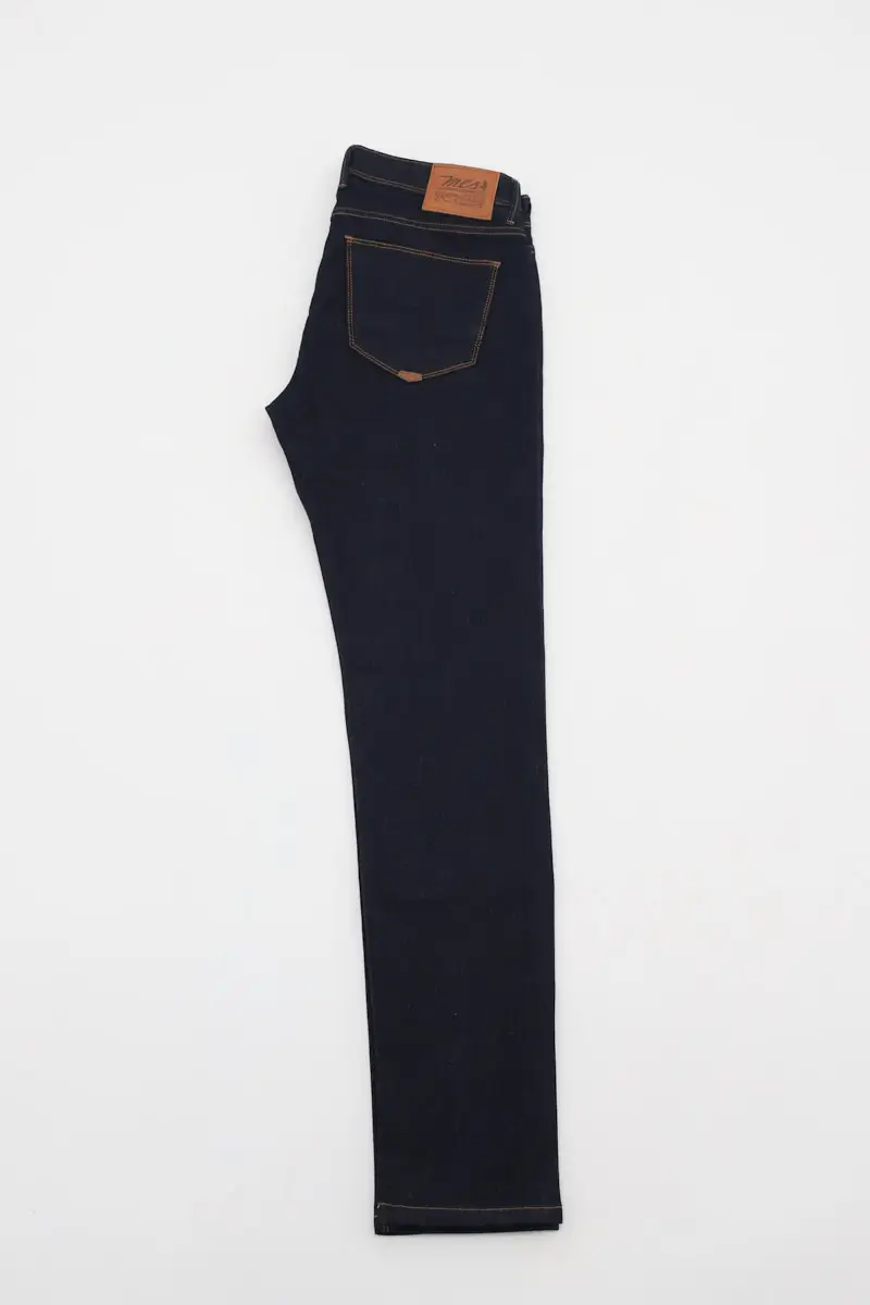 Jean brut regular tapered Bleu – MCS – Image 7