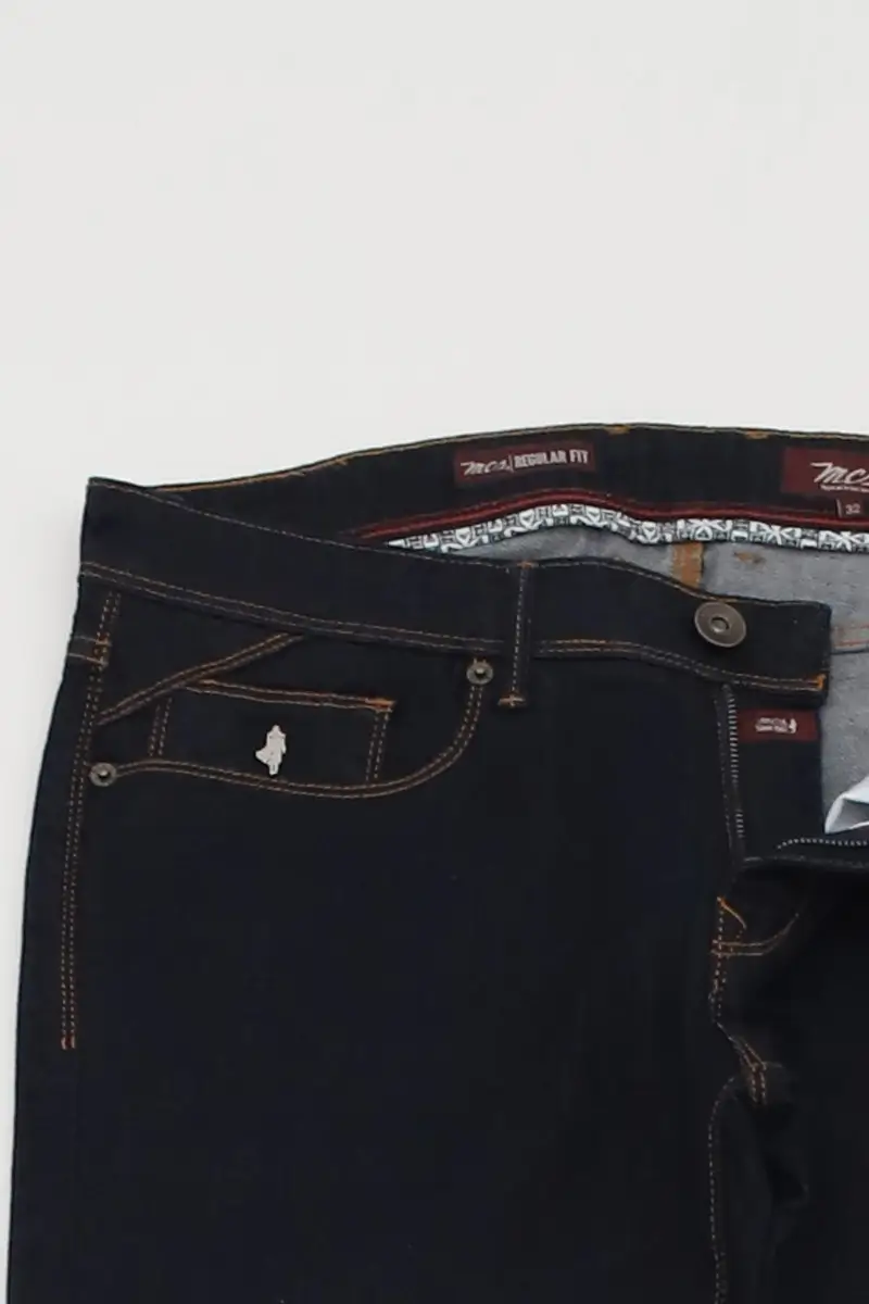 Jean brut regular tapered Bleu – MCS – Image 6