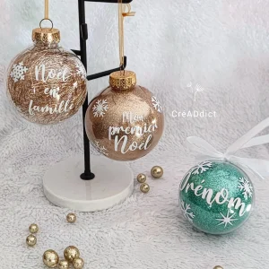 BOULE DE NOEL personnalisée