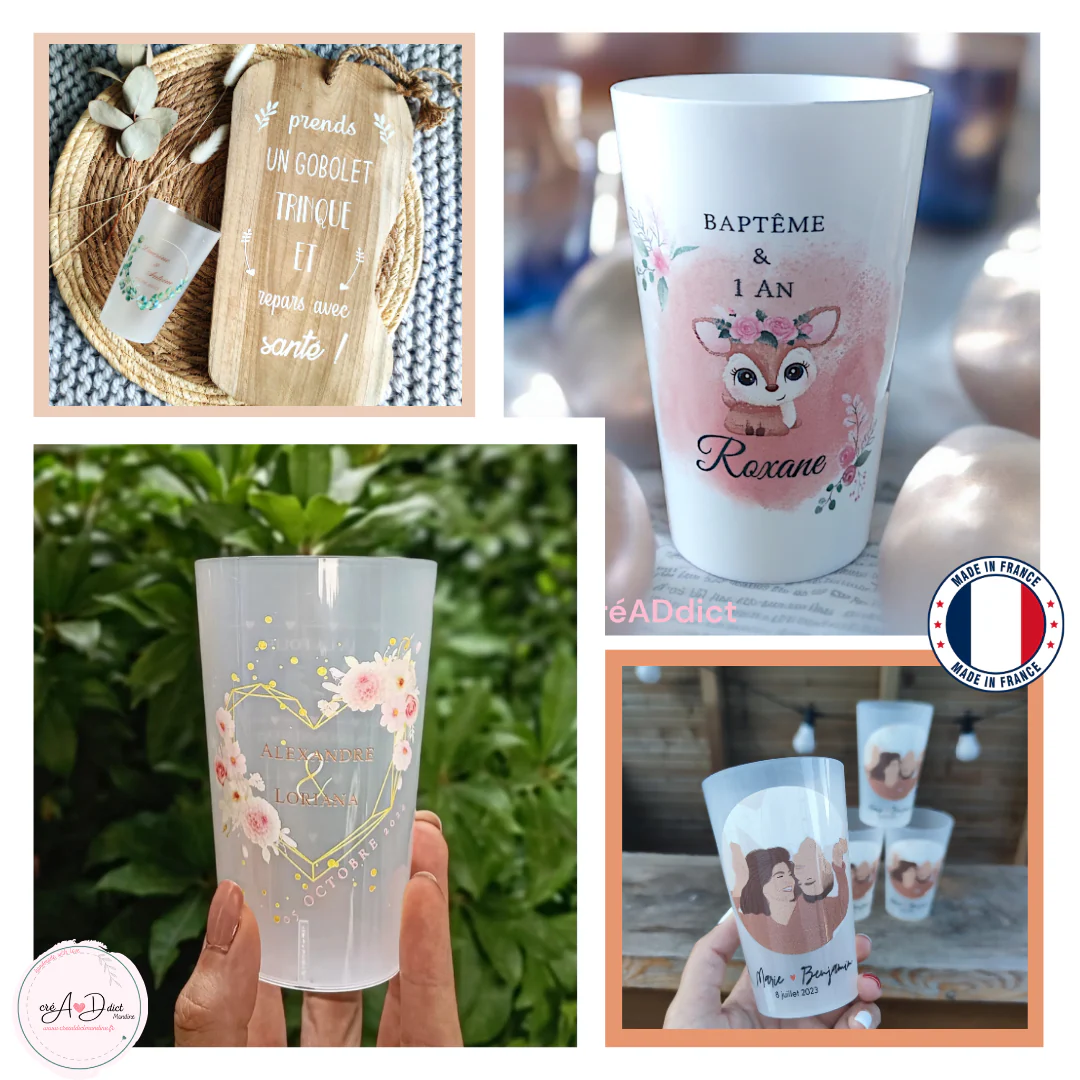 GOBELET IMPRIMÉ réutilisable – Image 7