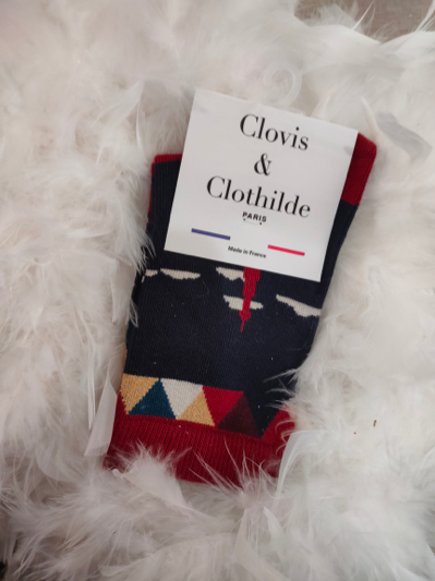 Chaussettes tour eiffel CLOVIS&CLOTILDE