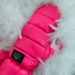 Moufle doudoune turquoise ou rose UGG