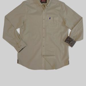 Chemise gabardine de coton Sable – MCS