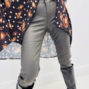 Pantalon Huilé Enduit