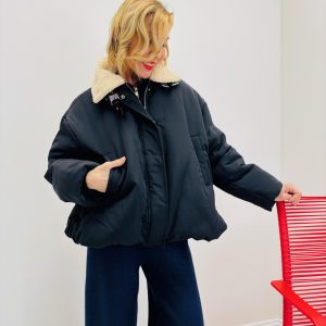 Blouson Aviateur col amovible – OSCAR by Gold&Silver