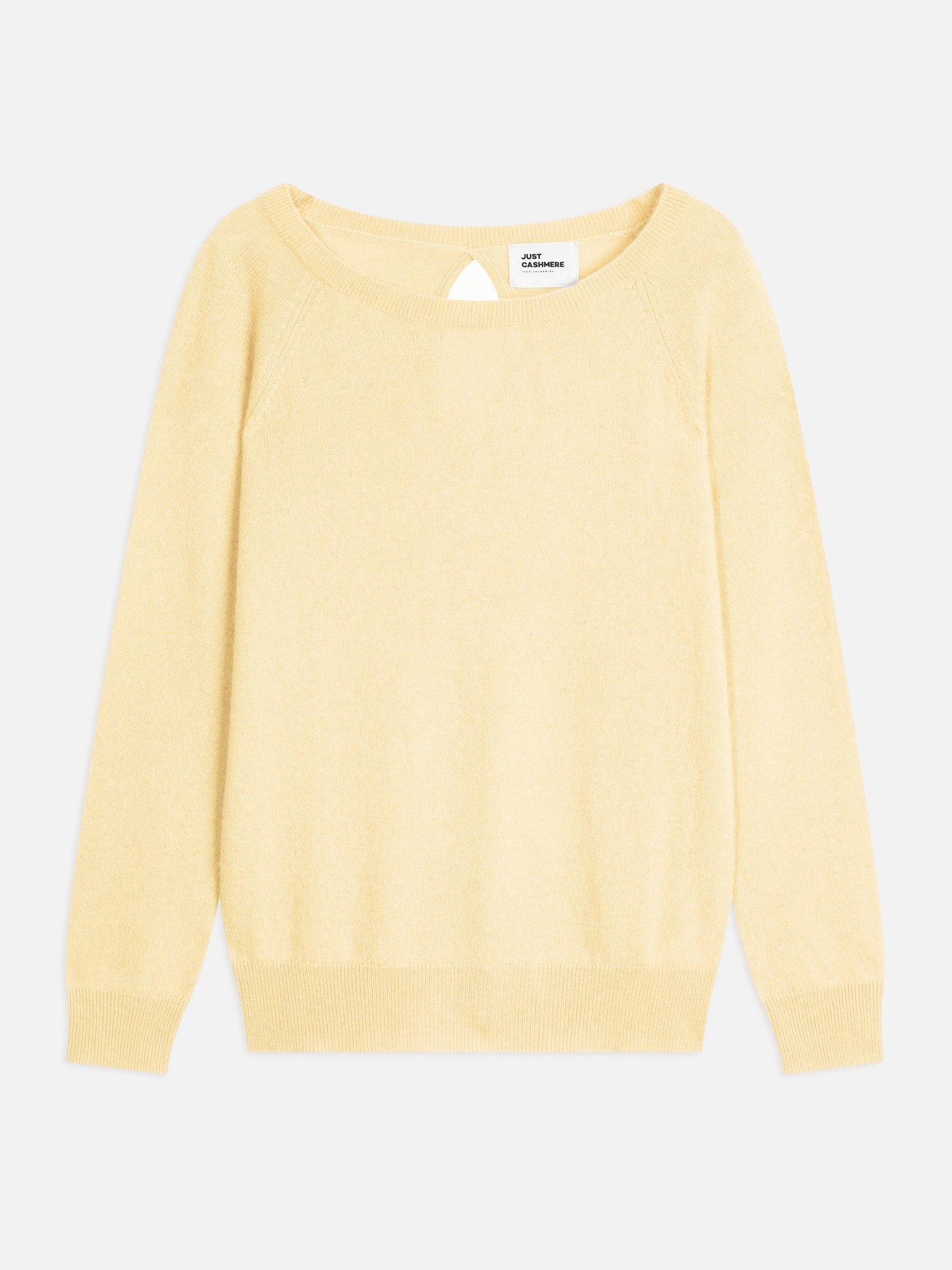 ABIGAIL pull col bateau goutte dos limonade