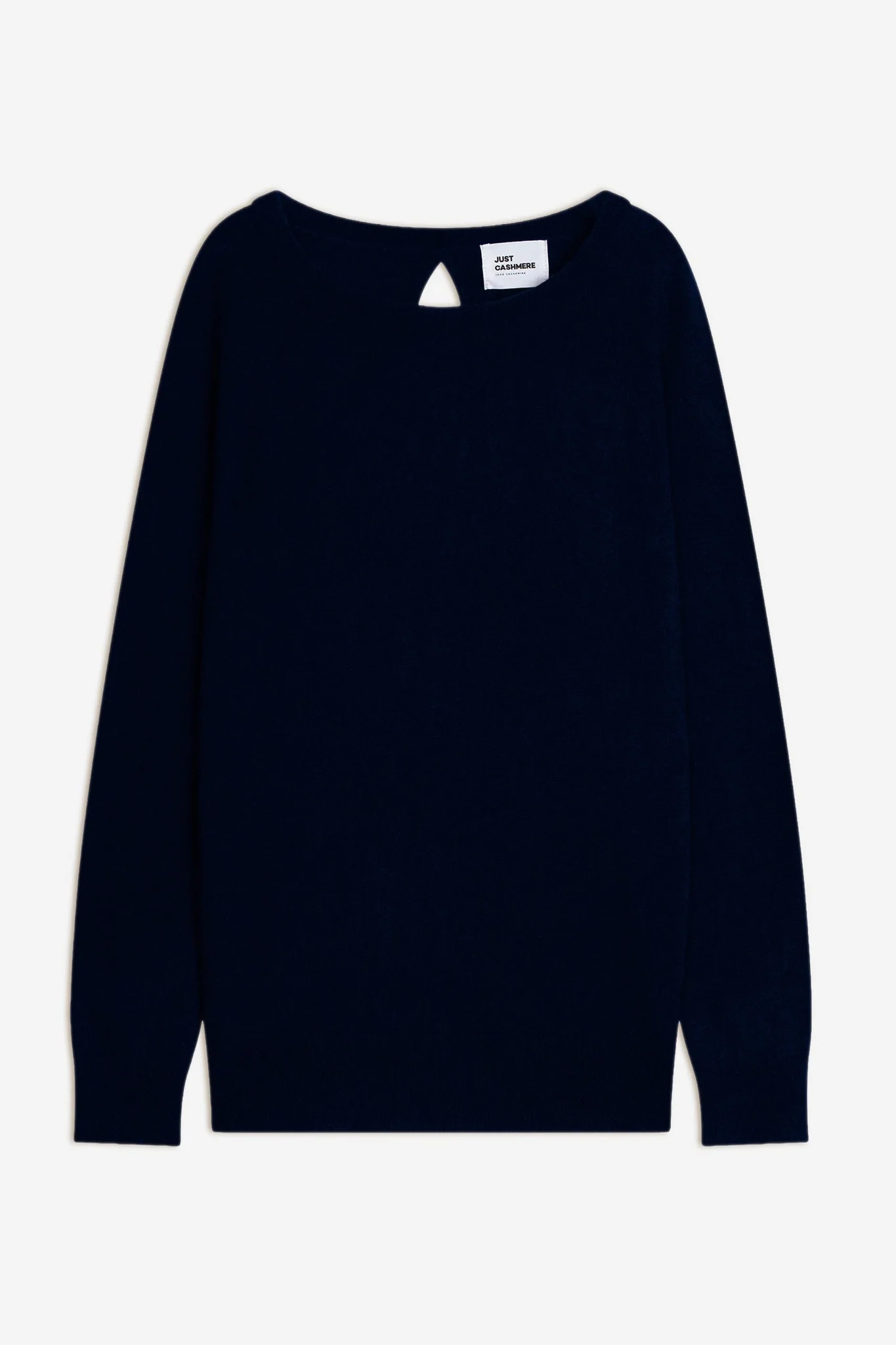 ABIGAIL pull col bateau goutte dos navy - Image 8