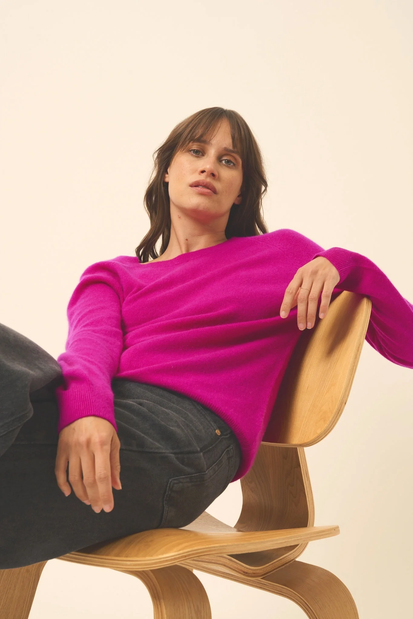 ABIGAIL pull col bateau goutte dos violine - Image 5