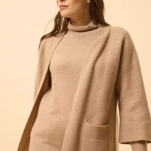 ABOYNE veste  camel chiné