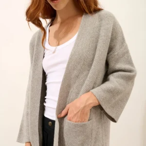 ABOYNE veste  nuage chiné