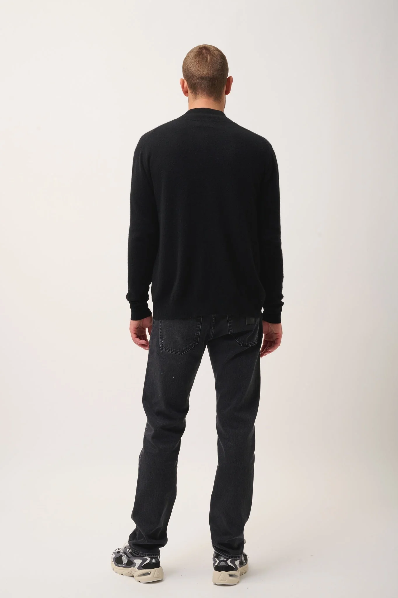 ALAN gilet col montant noir - Image 4