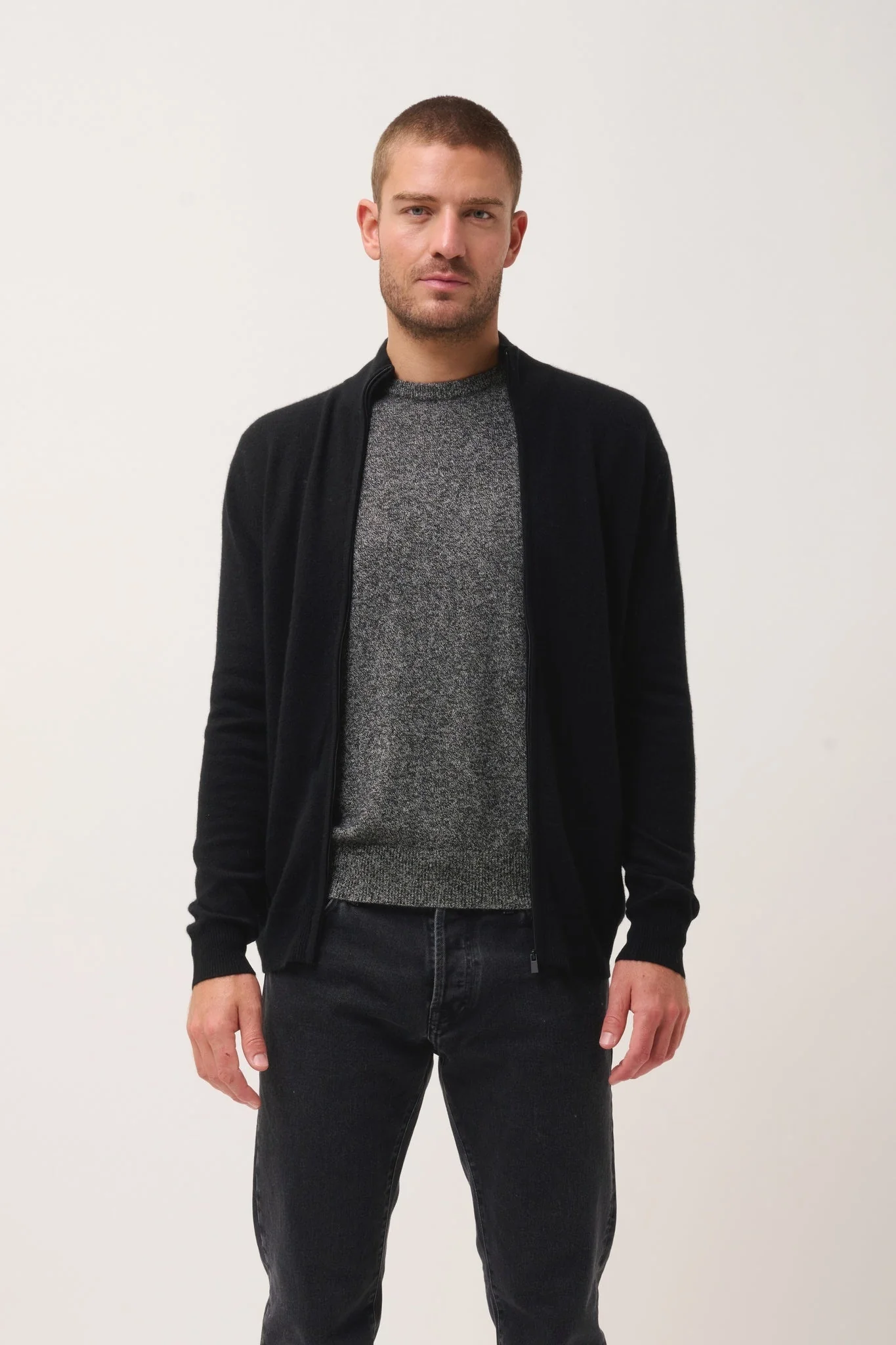 ALAN gilet col montant noir - Image 5