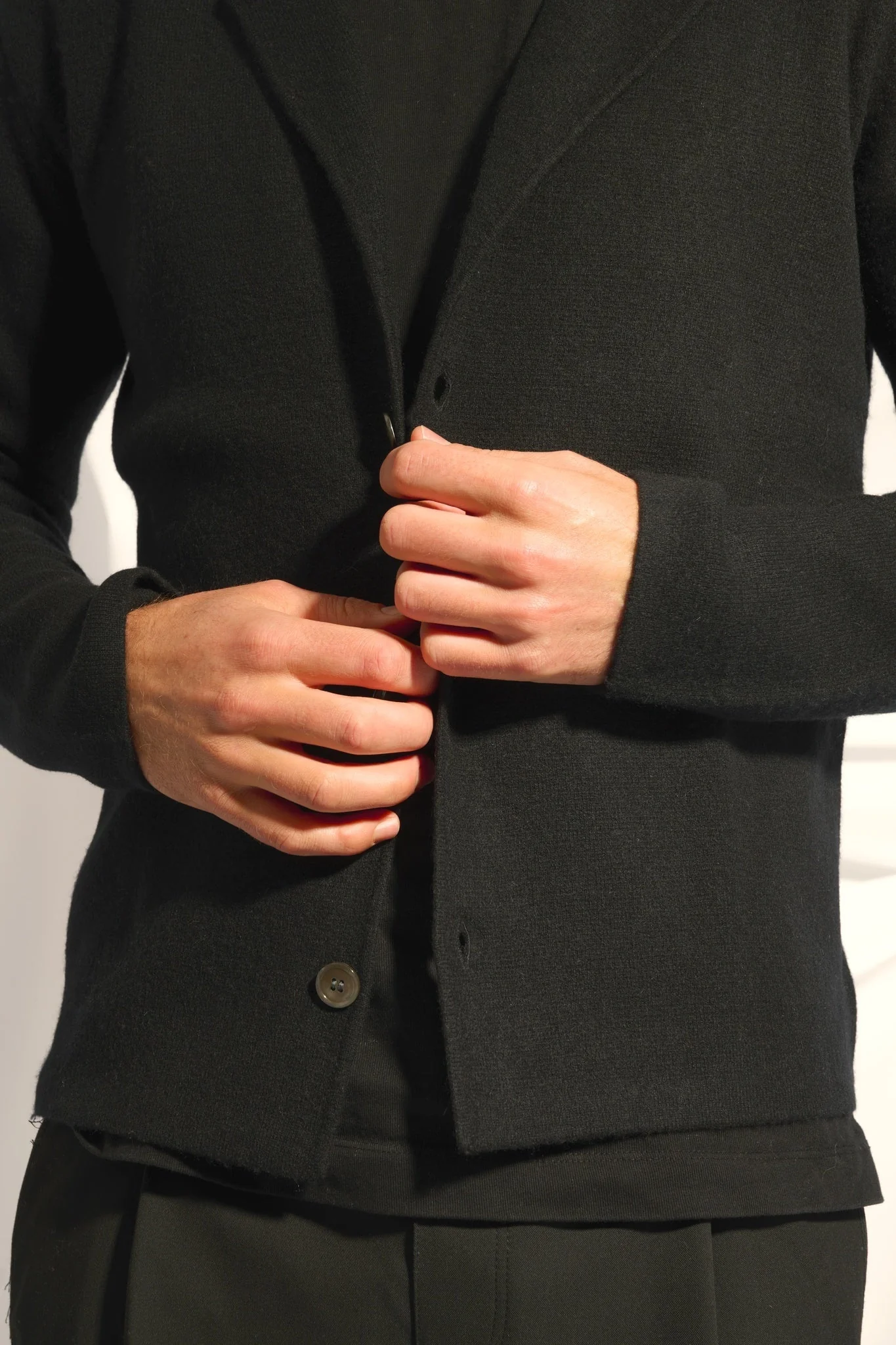 ALVAR veste col tailleur noir - Image 6