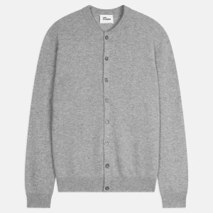 ANAIS cardigan col rond nuage chiné