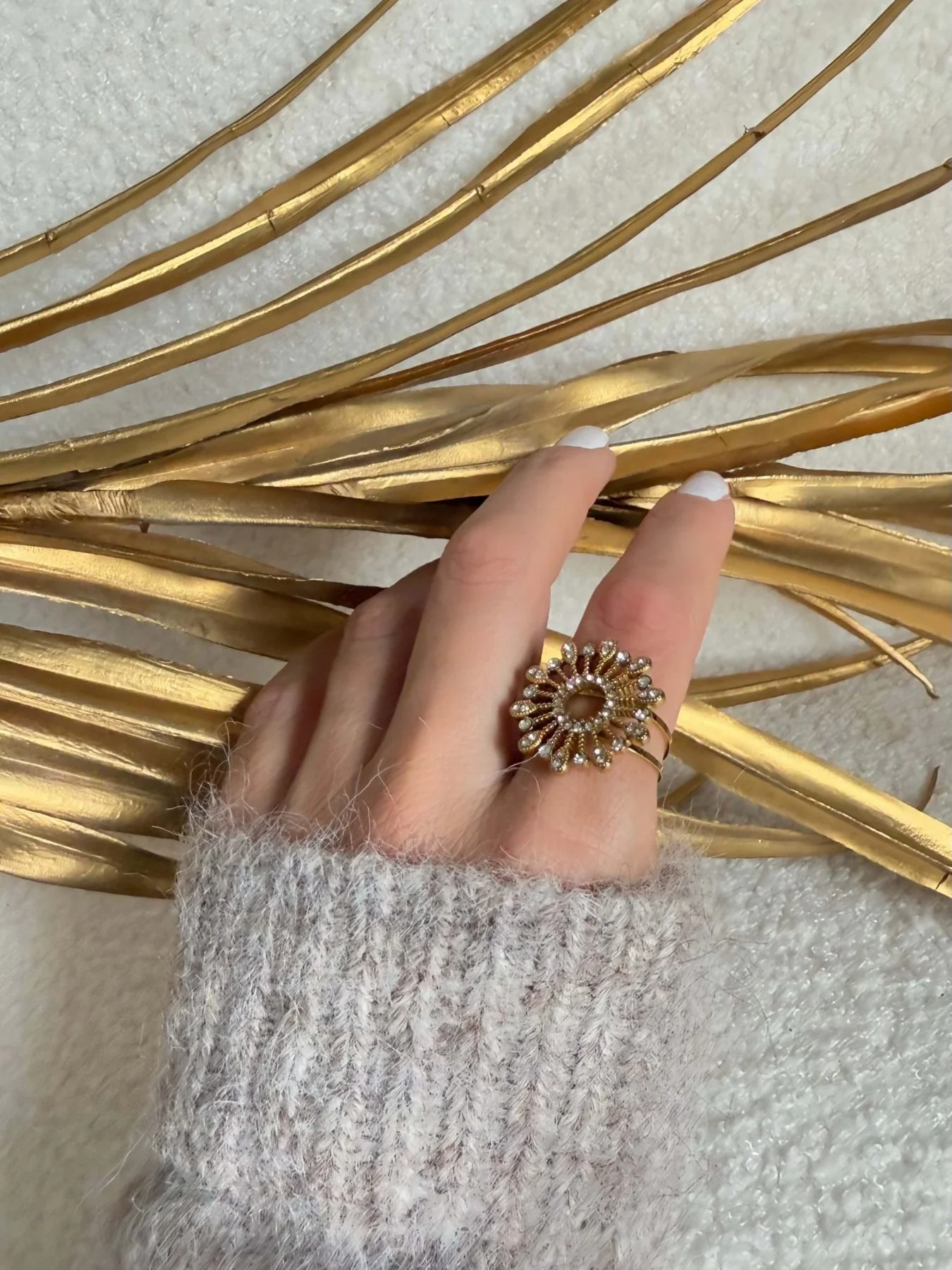 Bague à strass - Ninon