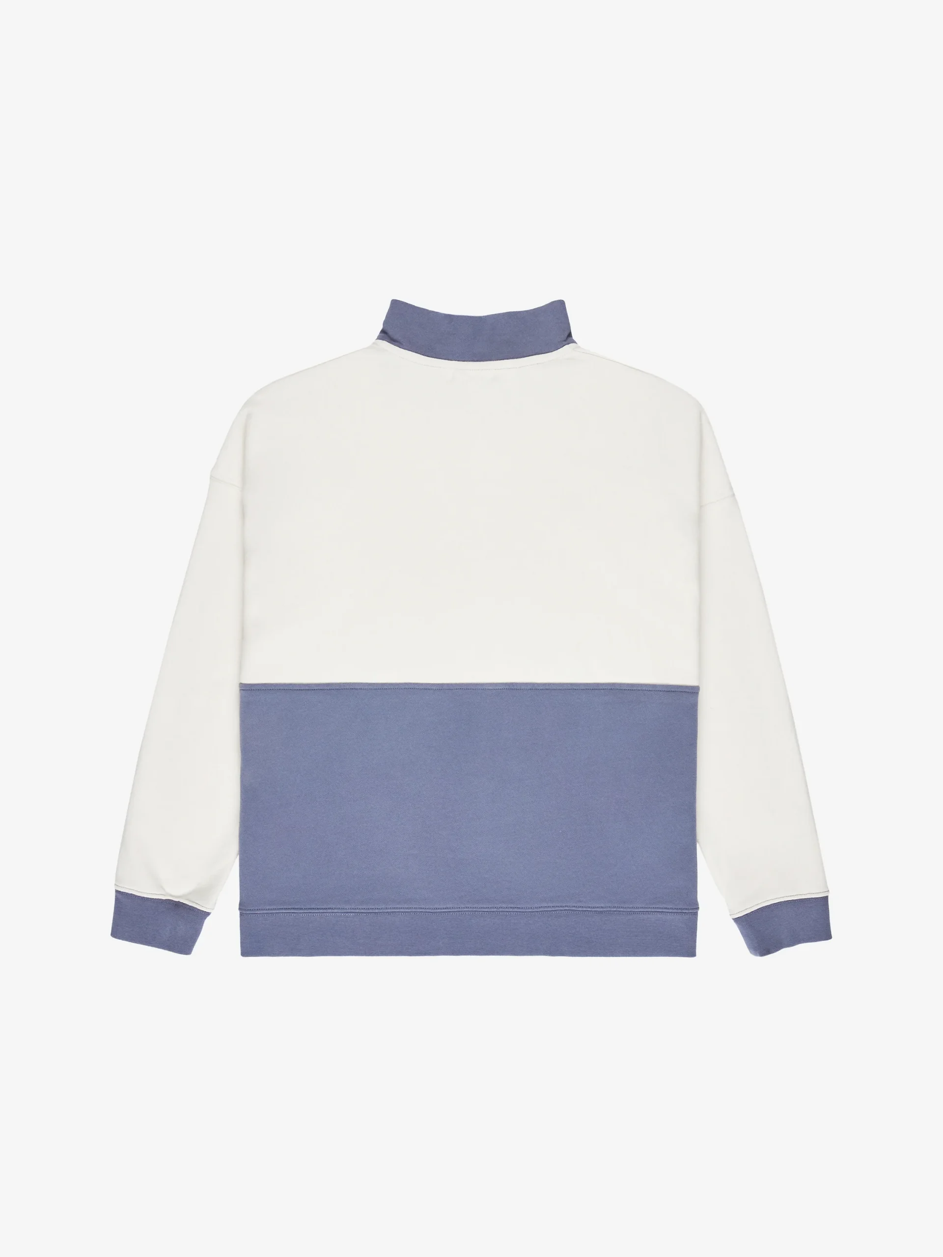 COTS Quarter-zip beige / blue femme - Image 6