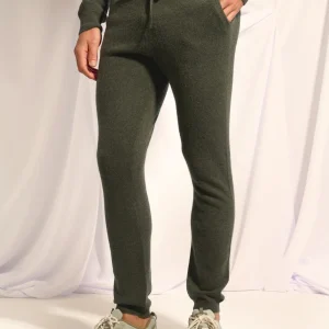 GARETH jogging  kaki chiné