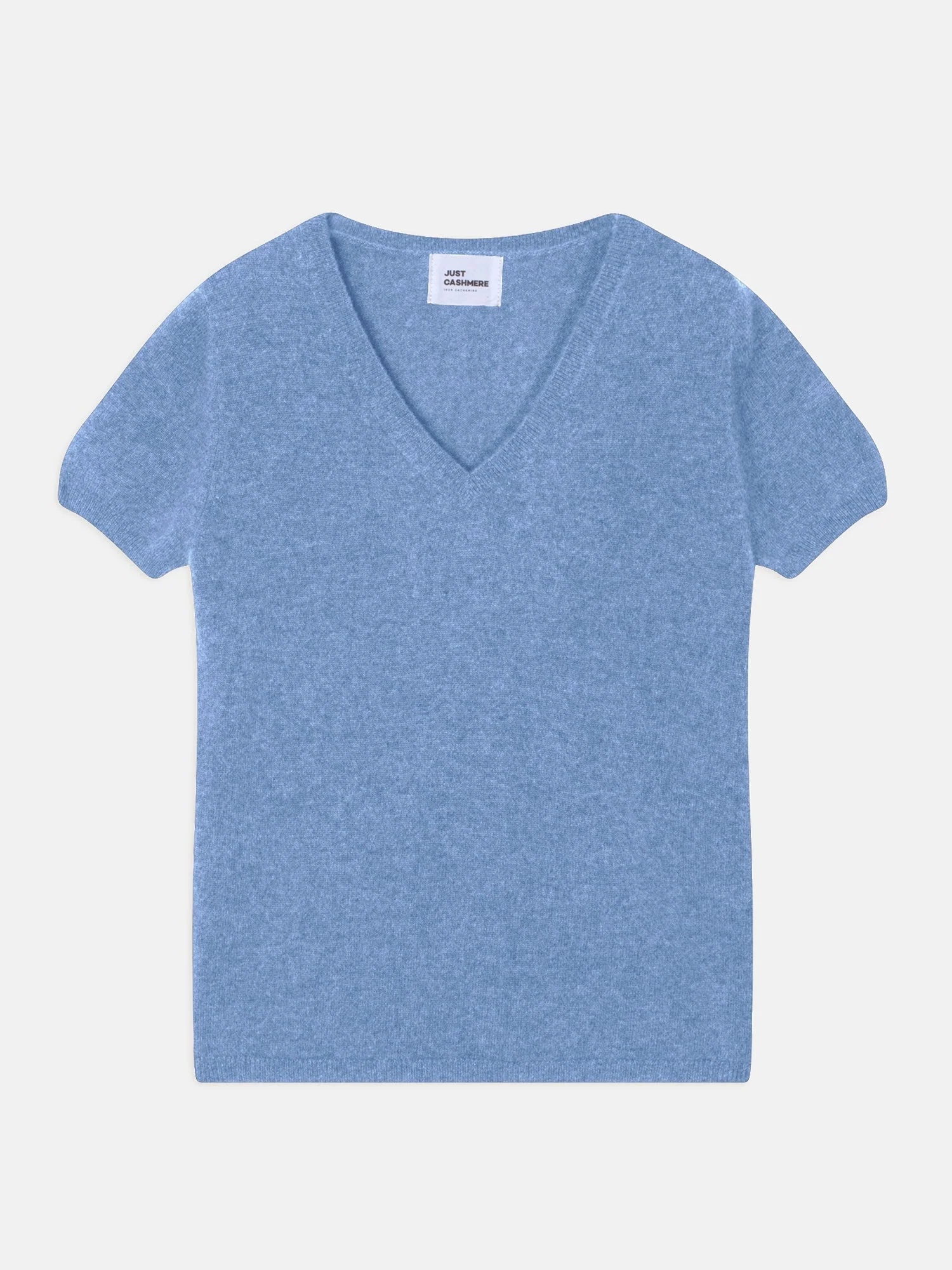 GLAMIS t-shirt col v sky