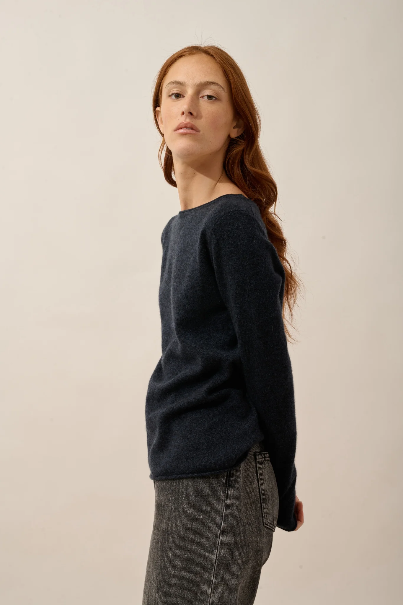 GRACE pull col bateau caviar - Image 5