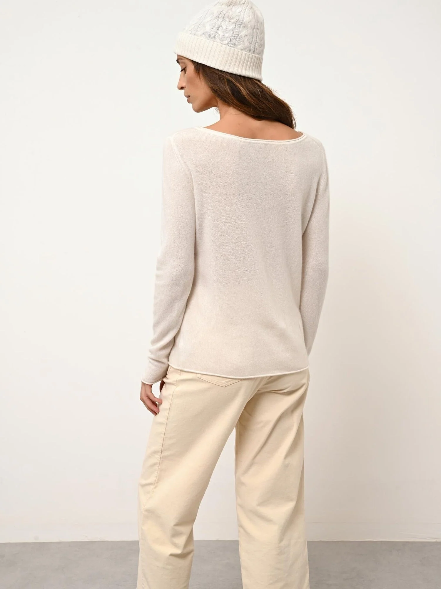 GRACE pull col bateau ivoire - Image 4