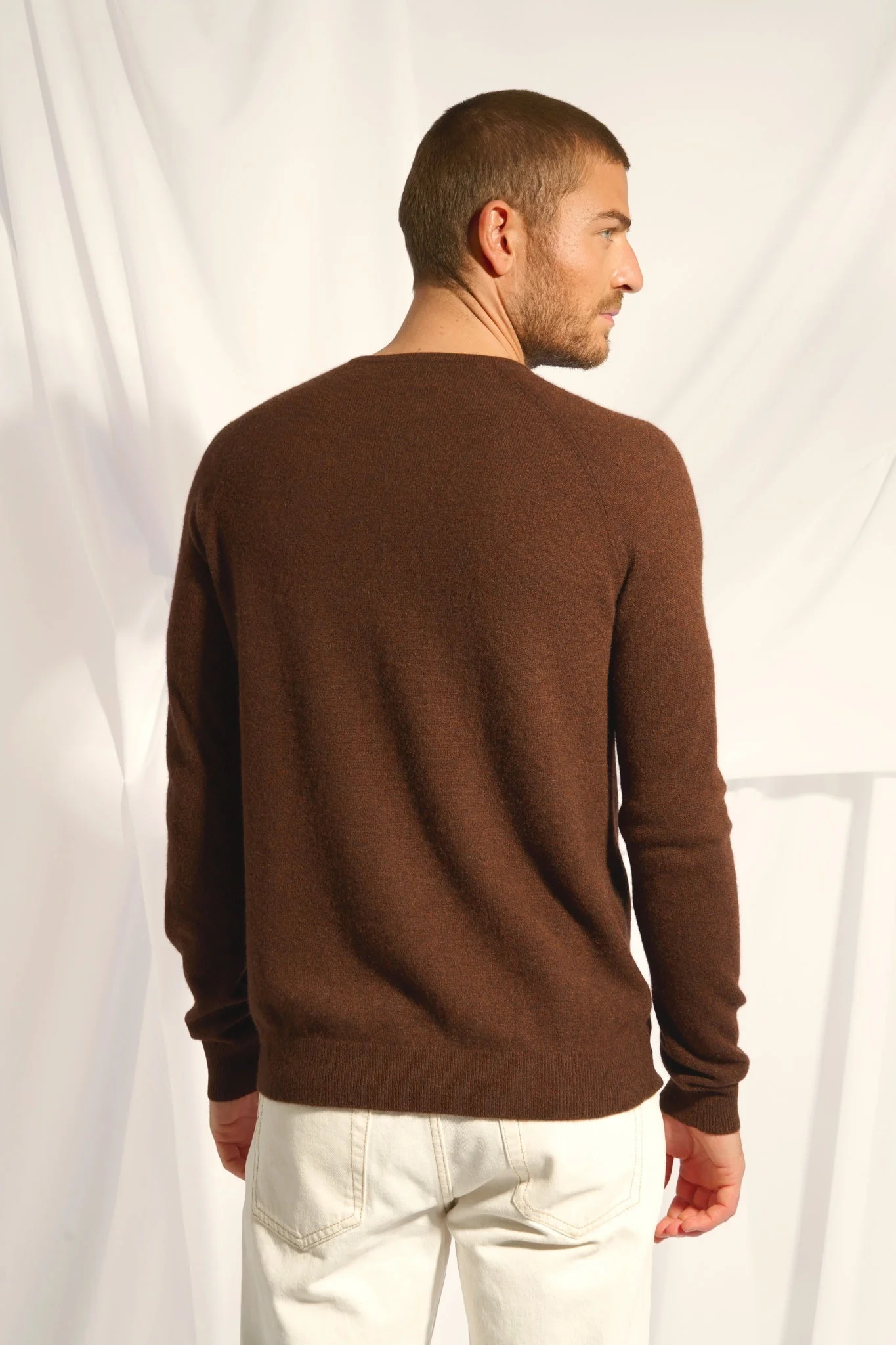 GUZMAN pull col tunisien café – Image 4