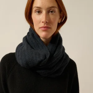 HUTTON tour de cou 4 fils caviar