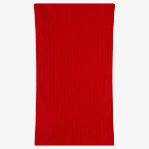 HUTTON tour de cou 4 fils rouge