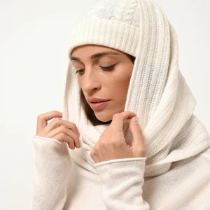 HUTTON tour de cou 4 fils ivoire