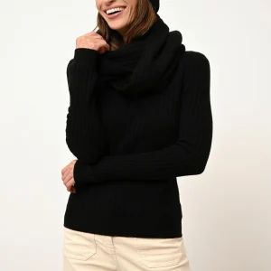 HUTTON tour de cou 4 fils noir