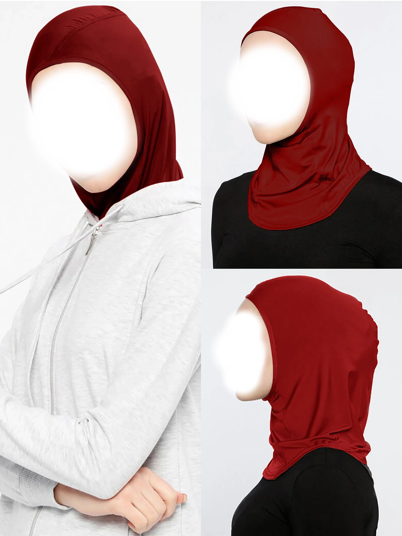 Bonnet Sous-Hijab Sport – Maintien & Légèreté – Image 5