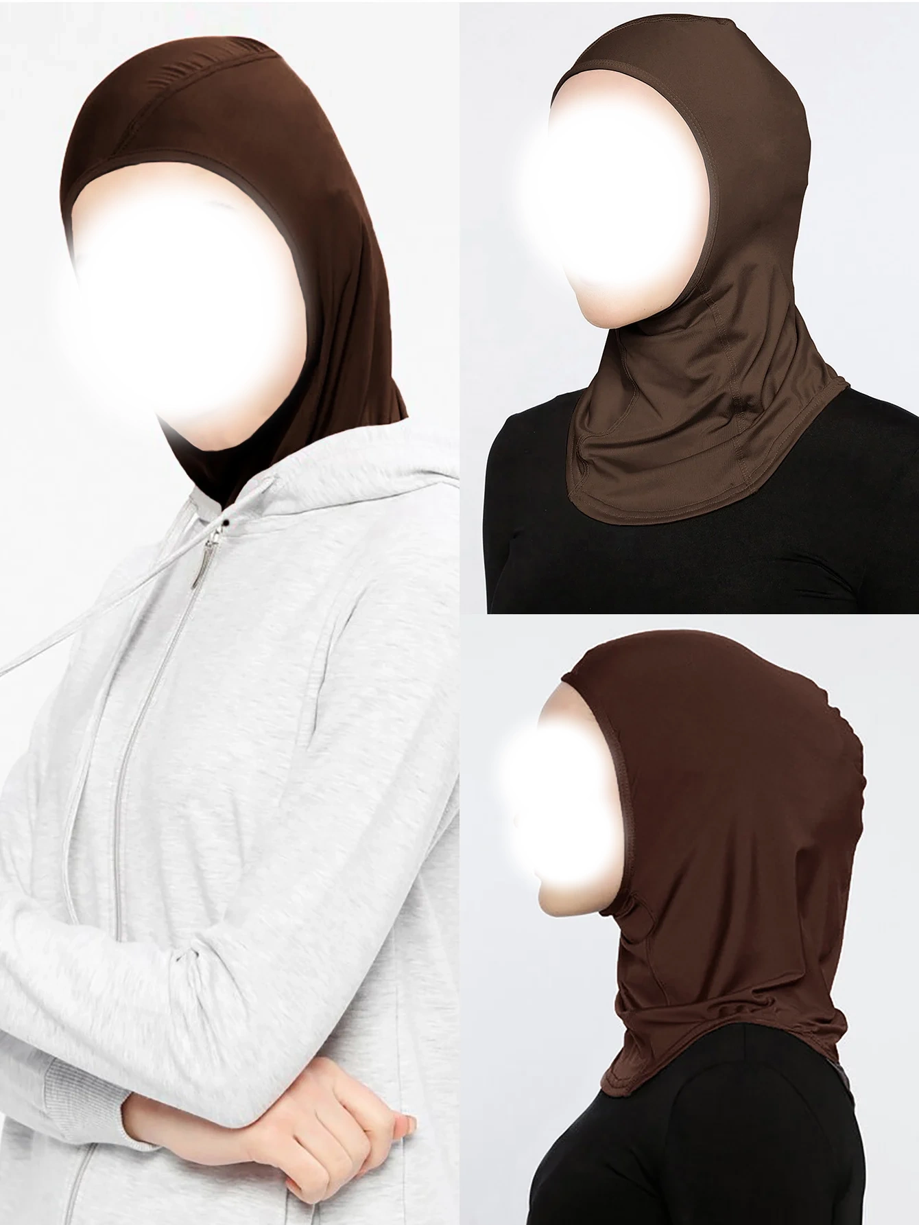 Bonnet Sous-Hijab Sport – Maintien & Légèreté – Image 3