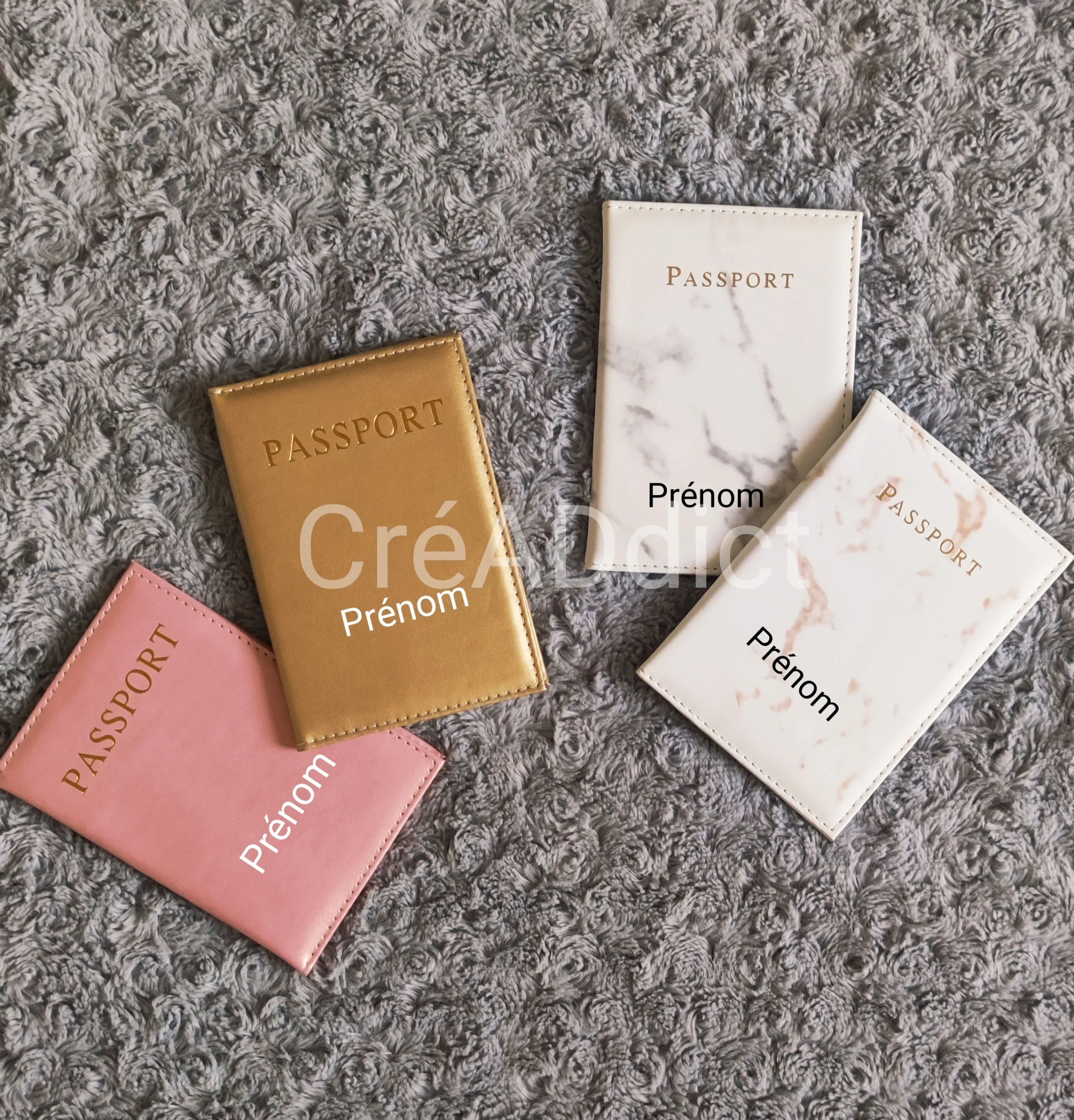 COUVERTURE PASSEPORT & son étiquette bagage - Image 6