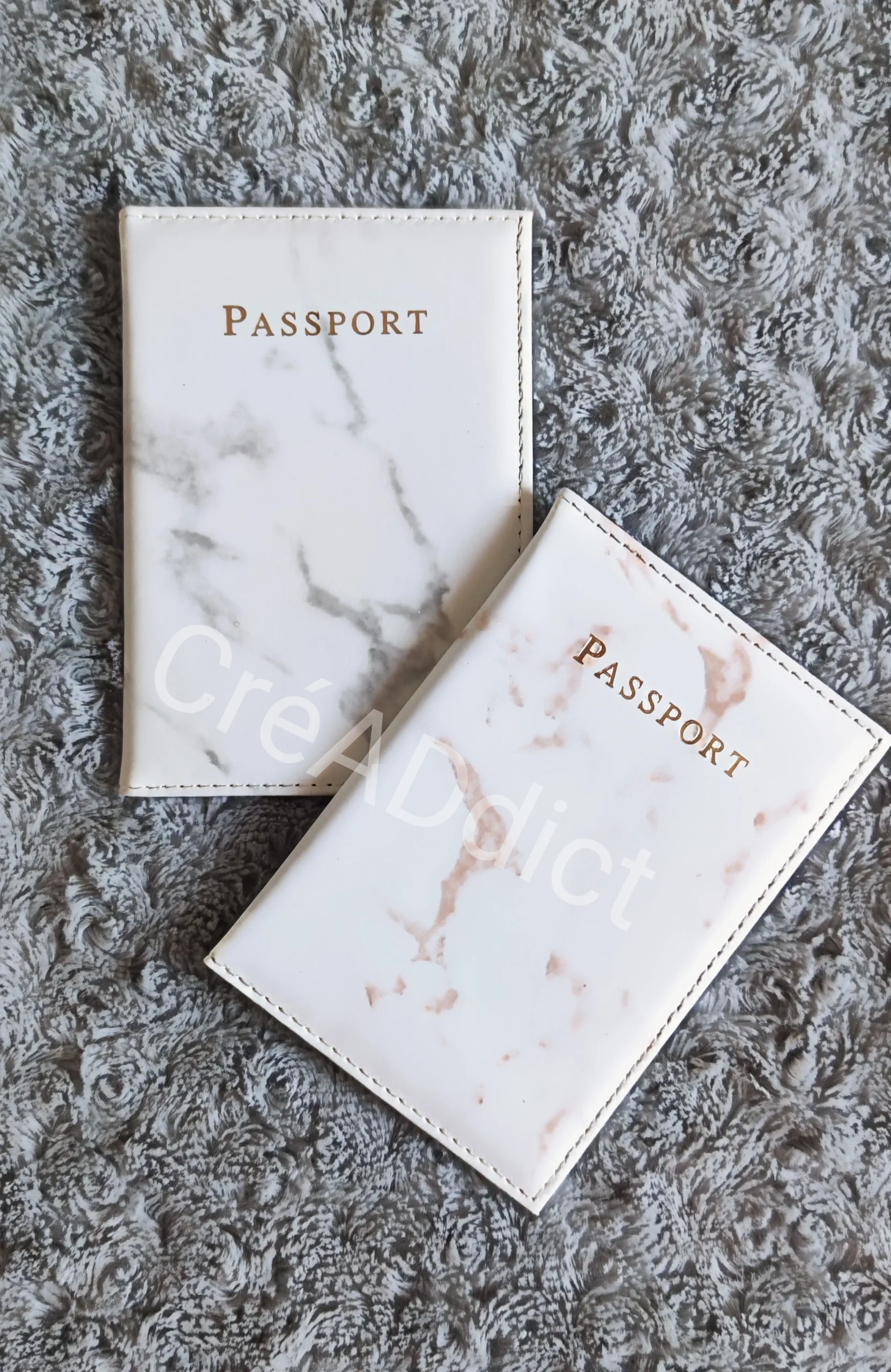 COUVERTURE PASSEPORT & son étiquette bagage - Image 9