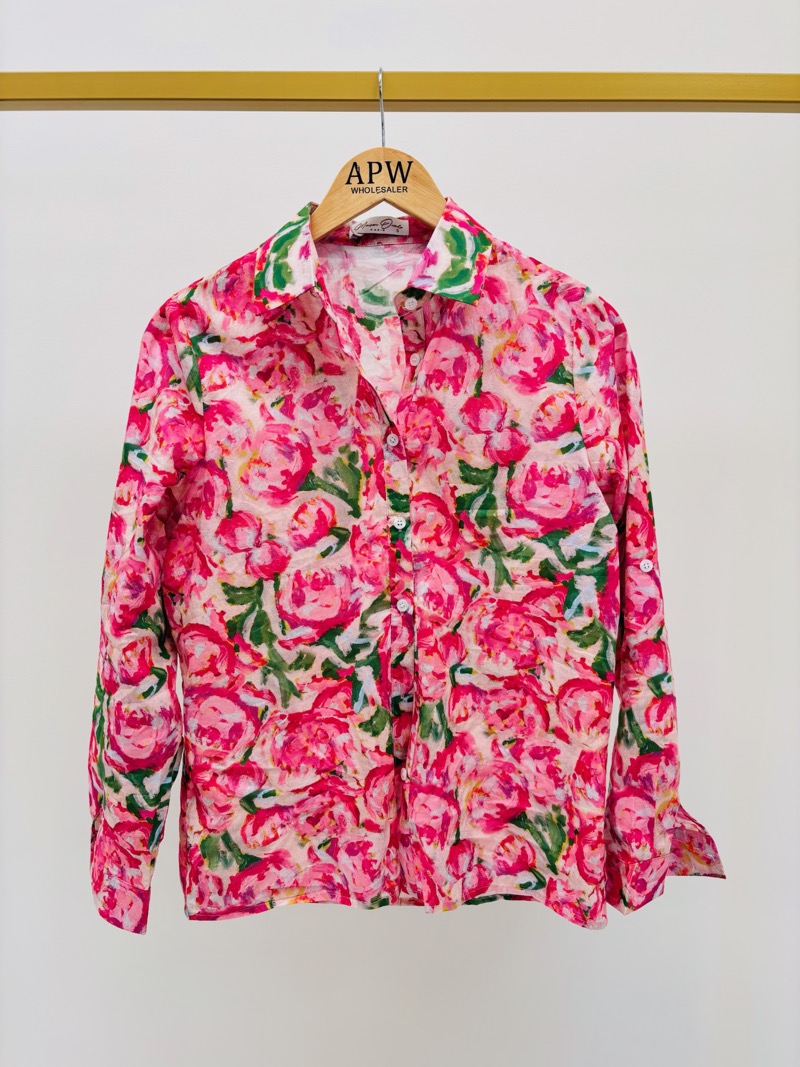 Chemise Florale en Coton – élégance colorée et esprit printanier – Image 5
