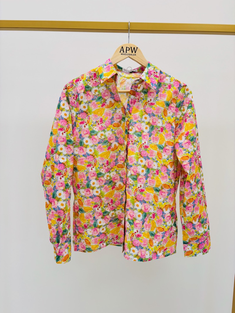 Chemise Fleurie en Coton – éclat printanier et féminité assumée – Image 5