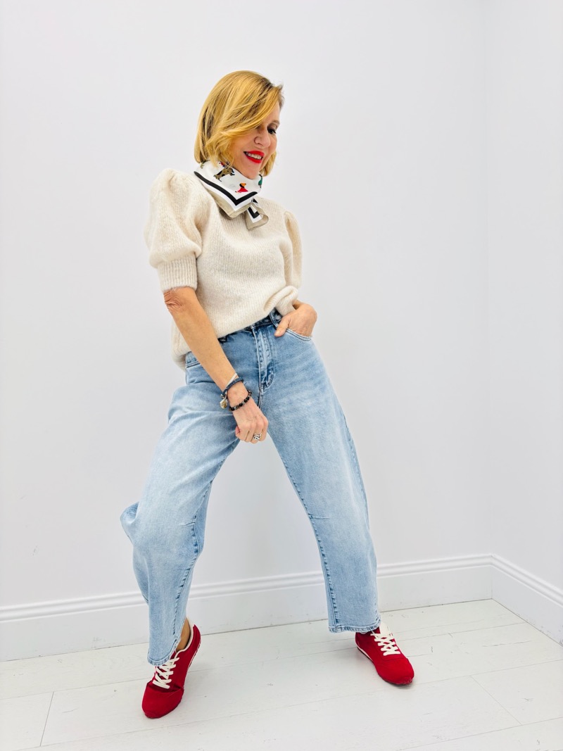 Gilet Manches Courtes en Maille – douceur colorée et esprit rétro chic – Image 8