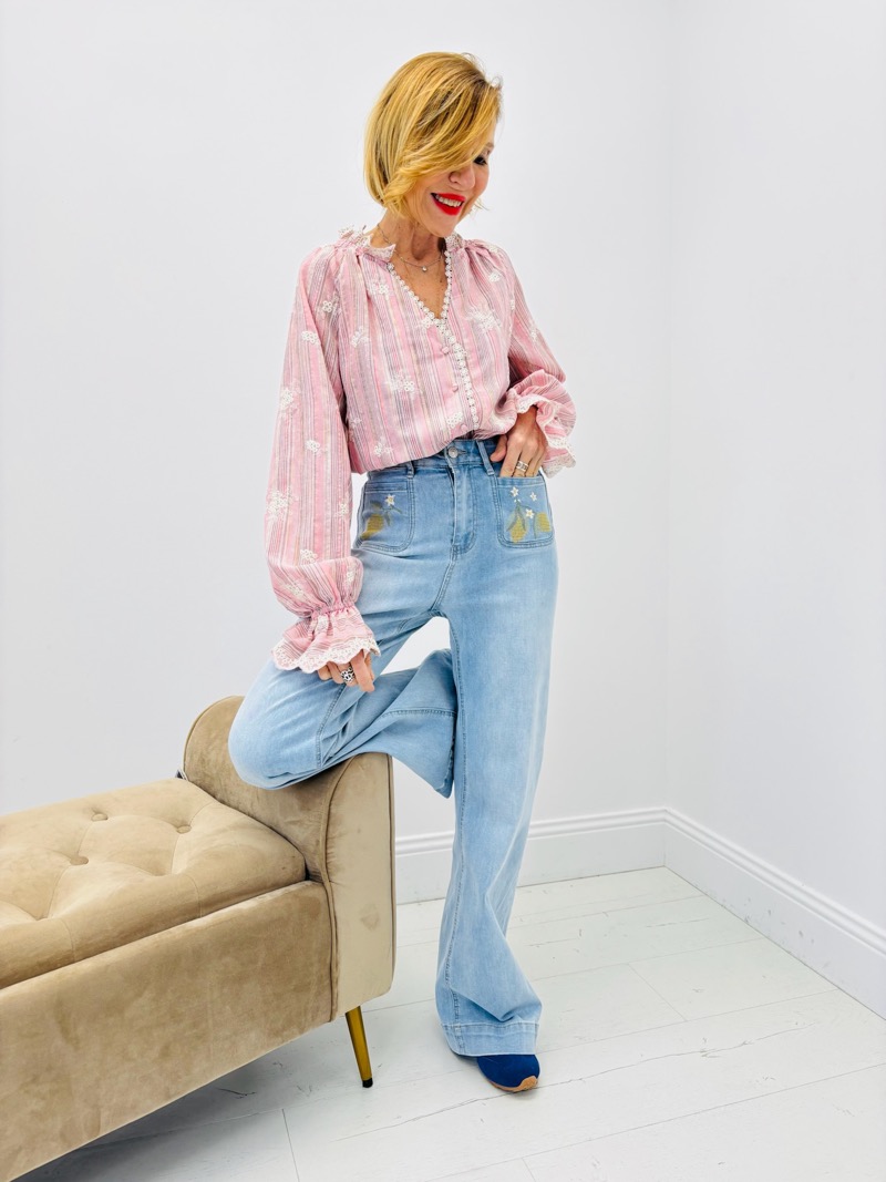 Jean Coupe Wide Leg – modernité affirmée et confort structuré – Image 5