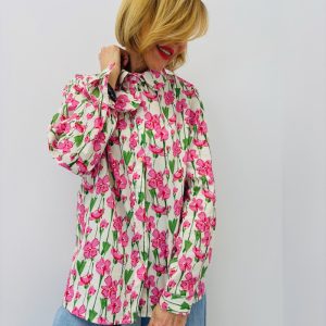 Chemise Liberty En Coton À Motif Fleuri