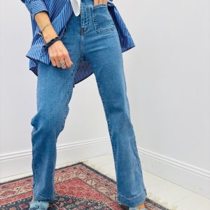 Jean Wide Leg Élégance Moderne