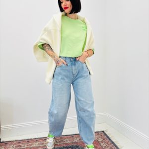 Jean Coupe Barrel – Denim Tendance & Volume Moderne