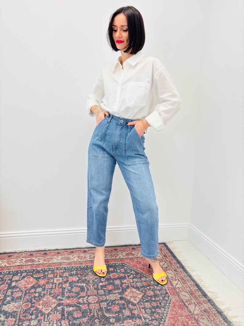 Chemise en Coton Coupe Droite – Intemporel Chic & Facile à Porter – Image 8