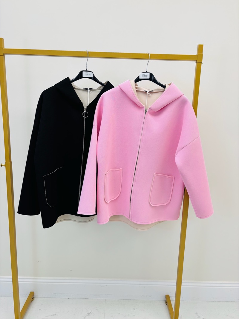 Veste À Capuche En Néoprène À Coupe Moderne Et Confort Structuré – Image 3