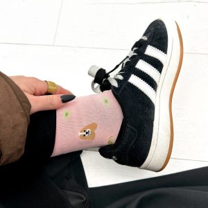 Chaussettes Fantaisie Chiens en Coton Doux