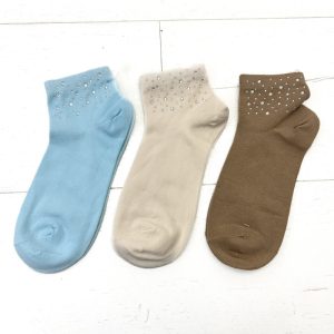 Chaussettes Strass Élégance en Coton Majoritaire