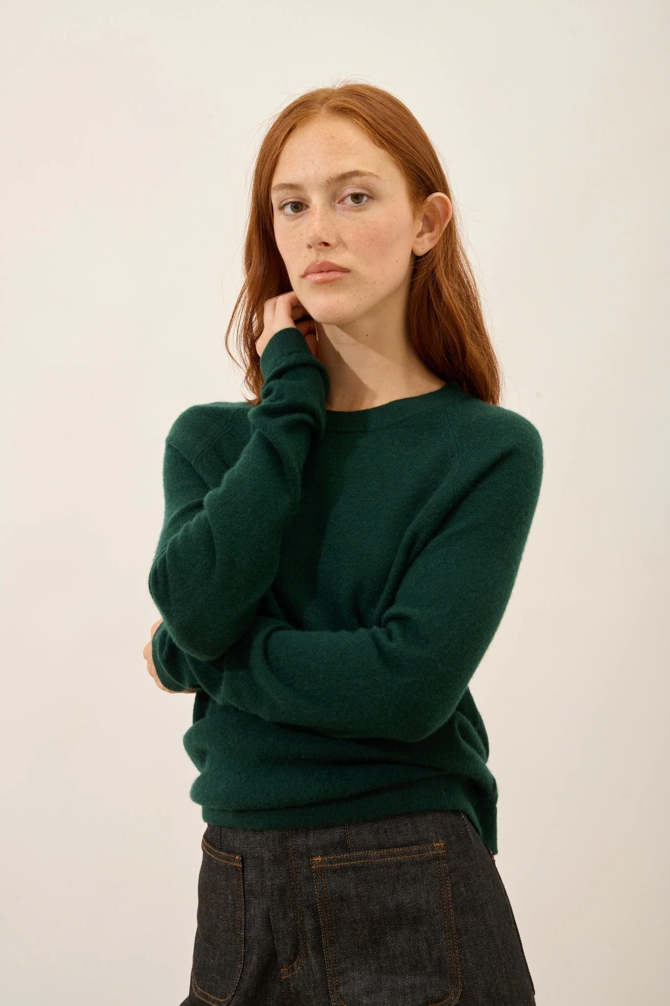 JANE pull col rond cyprès – Image 3