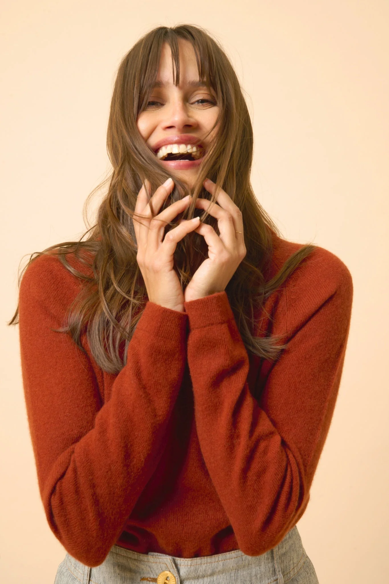 JANE pull col rond écureuil – Image 3