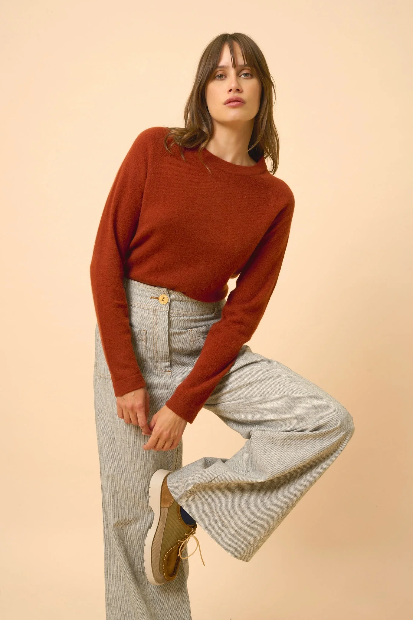 JANE pull col rond écureuil – Image 6