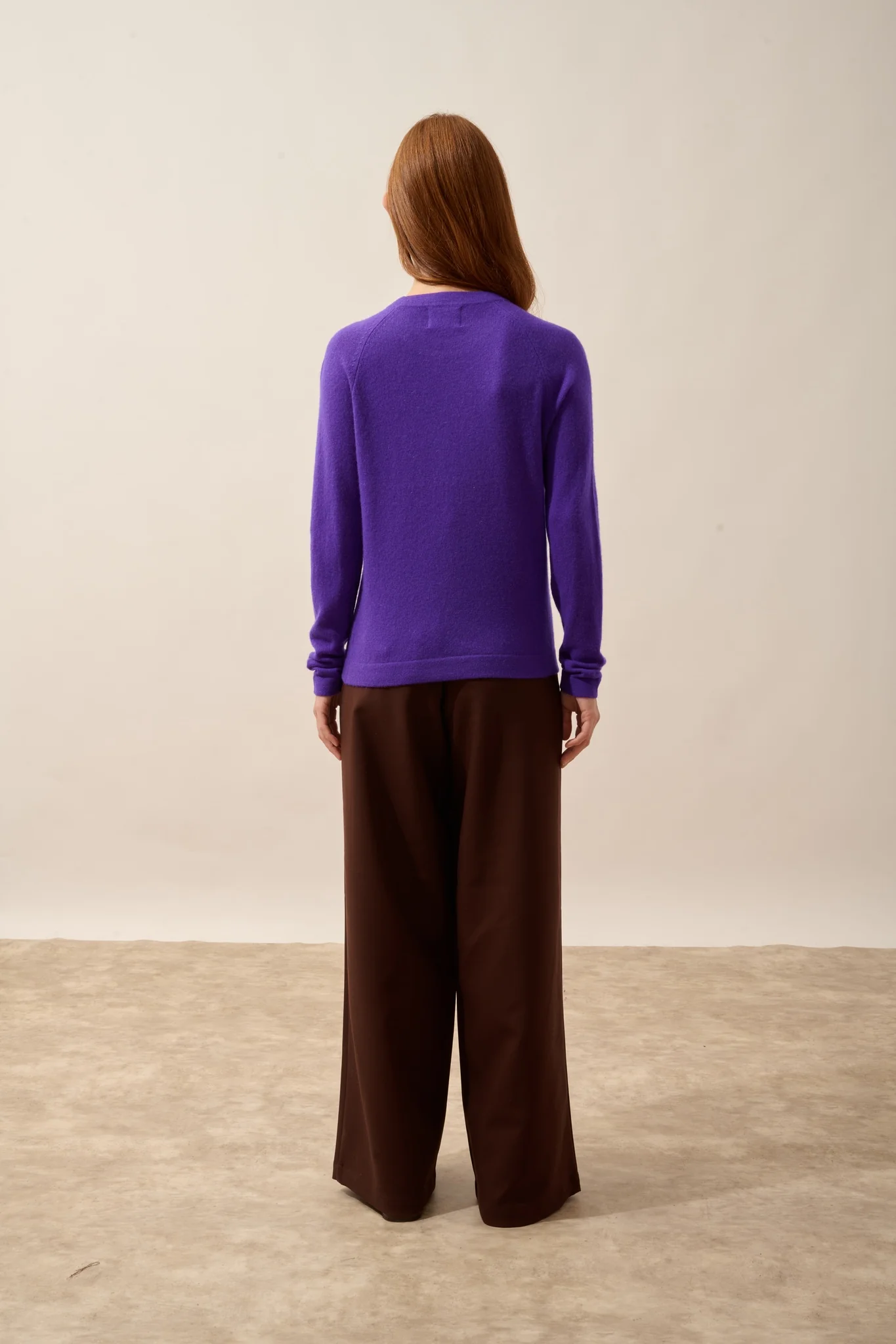 JANE pull col rond gentiane – Image 4